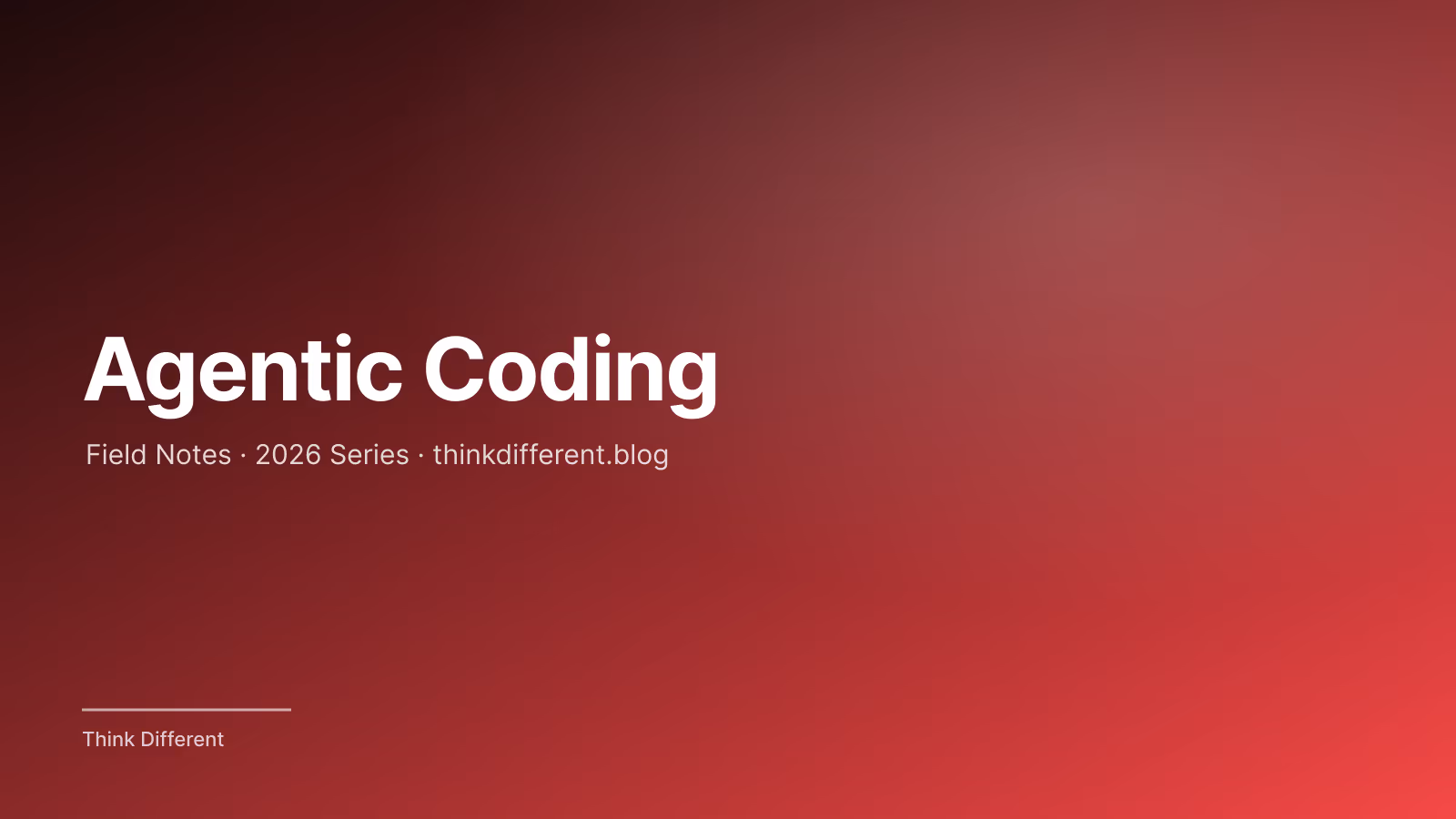 Agentic coding: Planning outputs as the real product of the initial turn