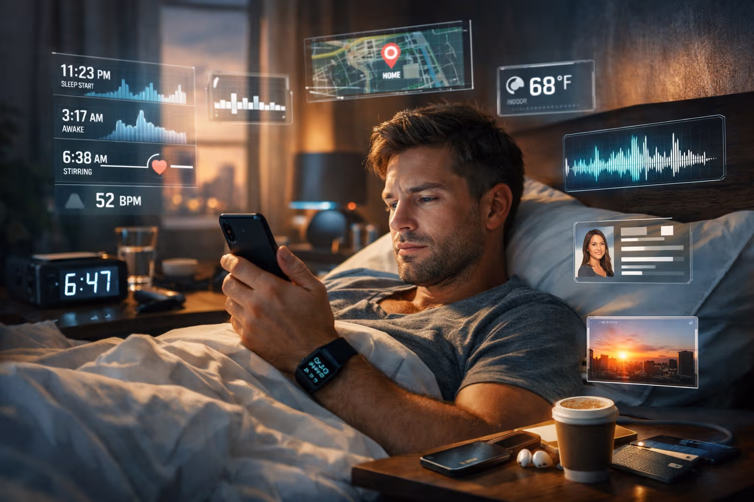 What Your Phone Knows About You in a Single Day